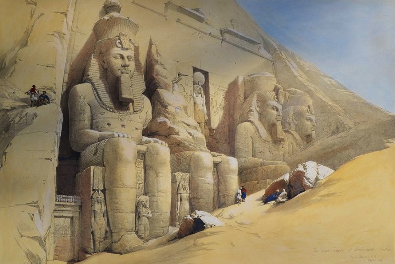 Abu Simbel  kr�ovstvo Kerma sa v egyptsk�ch prame�och objavuje ako Kr�ovstvo Kush
