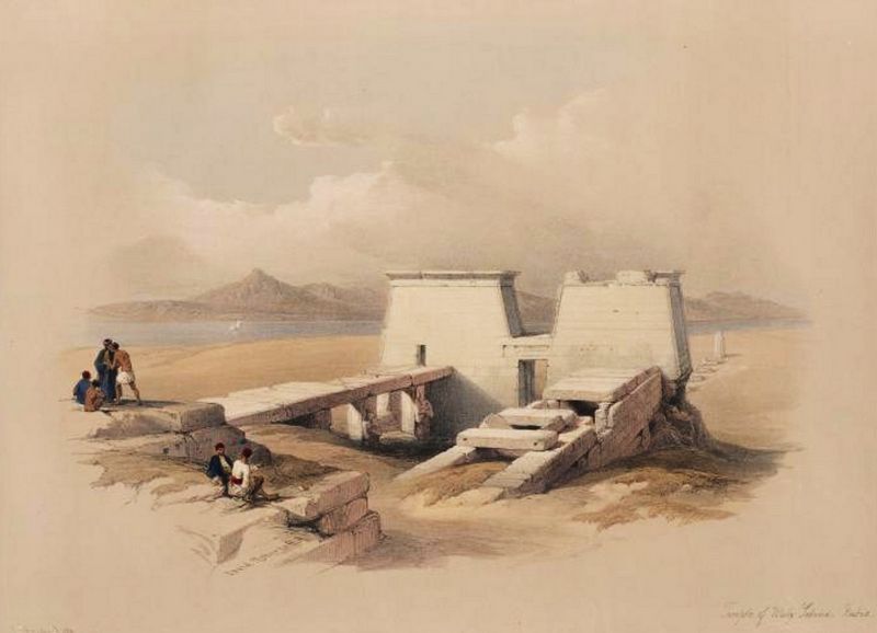  Roberts, David, 1796-1864 Wadi Saboua
