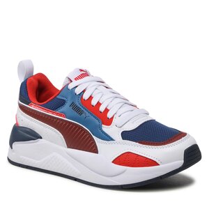Puma X Ray 2 Square Jr 374190 28 White Intense Red Red Blue Detsk�,Chlap�ensk�