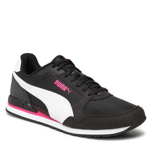 Puma Sneakersy St Runner V3 Nl 384857 07 Black White Beetroot Purple P�nske